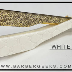 WHITE AND GOLD EDITION RAZOR